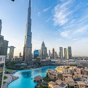 Apartment Fam Living - The Residences Tower - Burj Khalifa & Fountain Views 